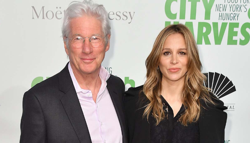 Alejandra Silva With Her Husband Richard Gere