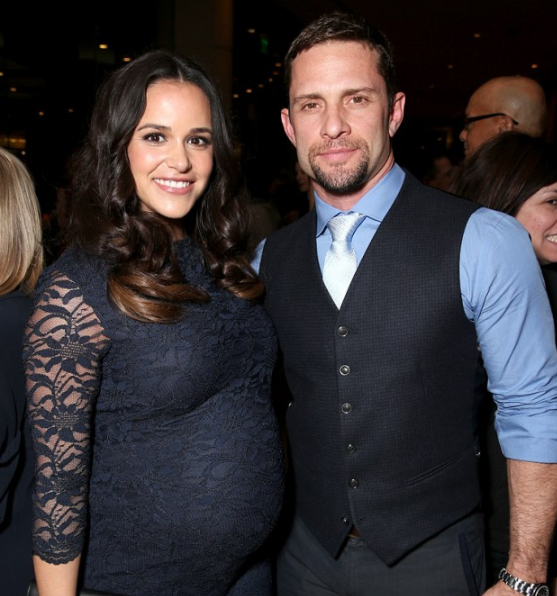 Melissa Fumero with her husband, David Fumero