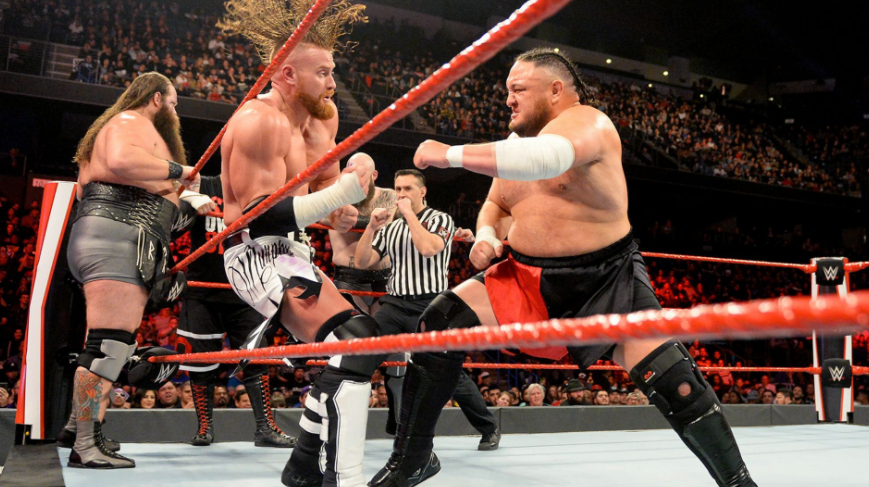 Samoa Joe Against The Opponent