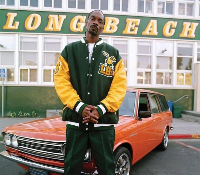 Snoop Dogg in his birthplace, Long Beach