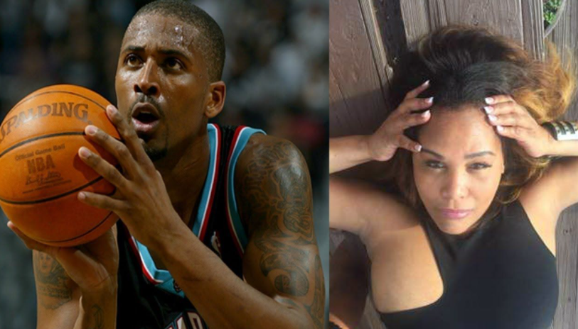 Sherra Wright Robinson (Right)'s Husband, Lorenzen Wright (Left)