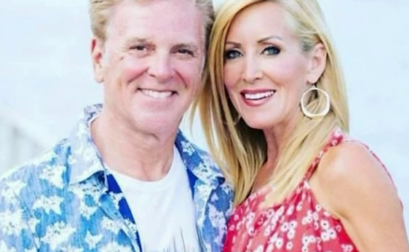 Beth McLeod With Her Husband