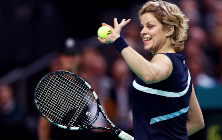 Kim Clijsters, a professional tennis player