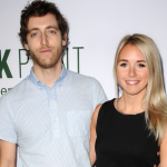 Thomas Middleditch and his wife, Mollie Gates
