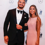 Mitchell Trubisky With His Girlfriend, Hillary Gallagher