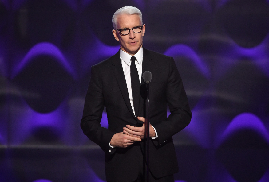 Anderson Cooper, a famous broadcast journalist