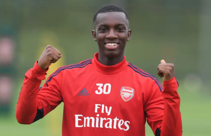 Eddie Nketiah, a professional footballer