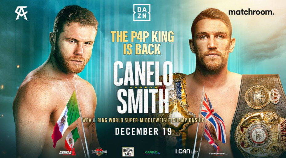 Canelo Alvarez Faces Callum Smith in Next Fight