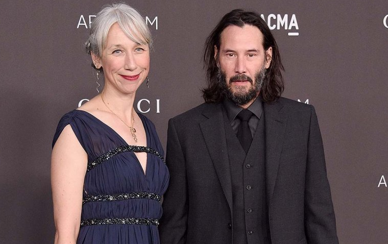 Alexandra Grant With Keanu Reeves