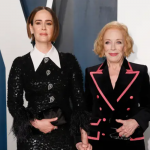 Sarah Paulson with her girlfriend, Holland Taylor
