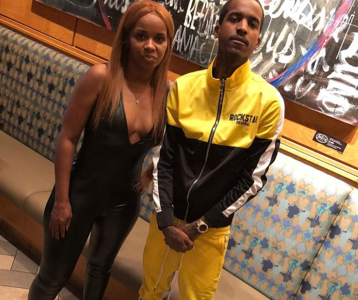 Lil Reese with his mom