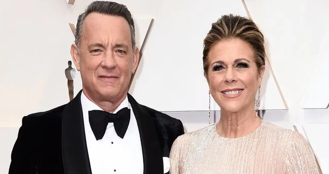 Tom Hanks With Rita Wilson