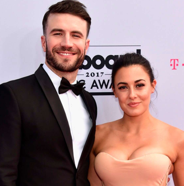 Sam Hunt With His Wife, Hannah