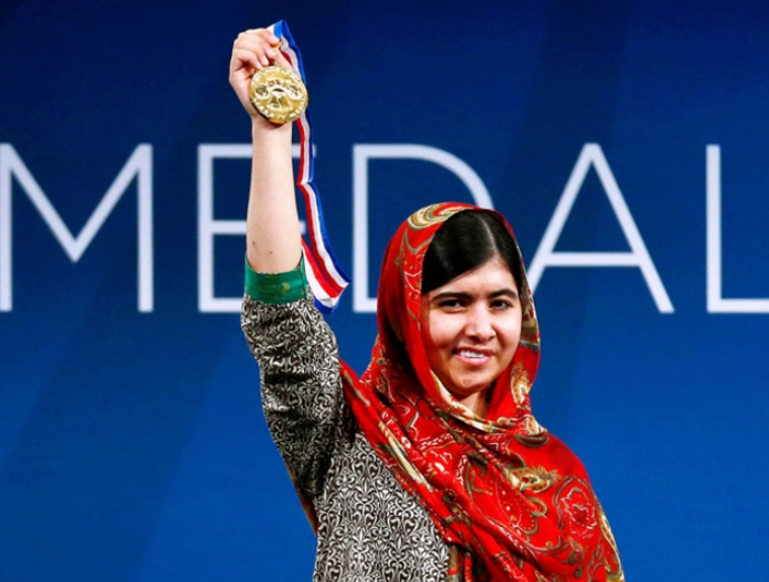 Malala Yousafzai gets US Liberty Medal