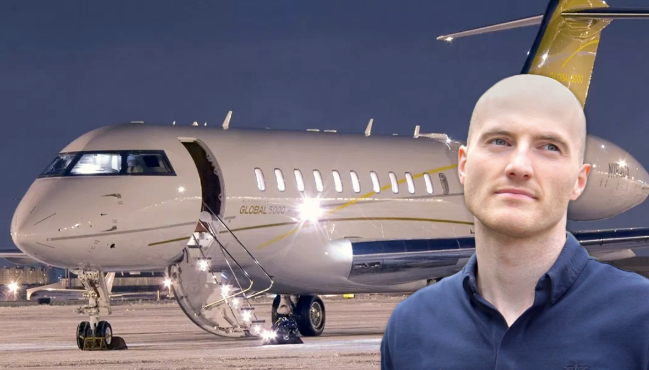 James Richman With His Private Jets