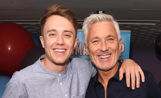 Roman Kemp With His Dad