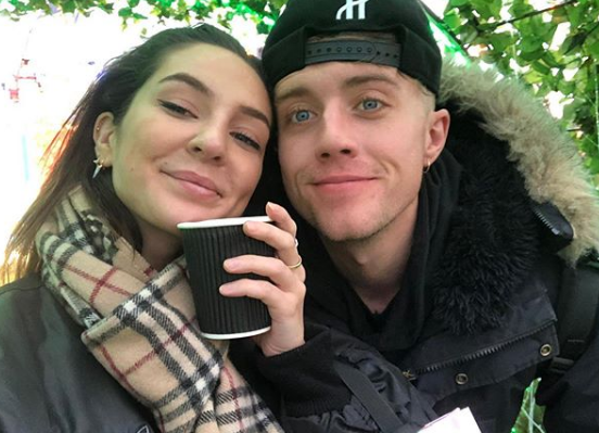 Roman Kemp With His Girlfriend Anne-Sophie Flury