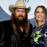 Christopher With His Wife Morgane Stapleton