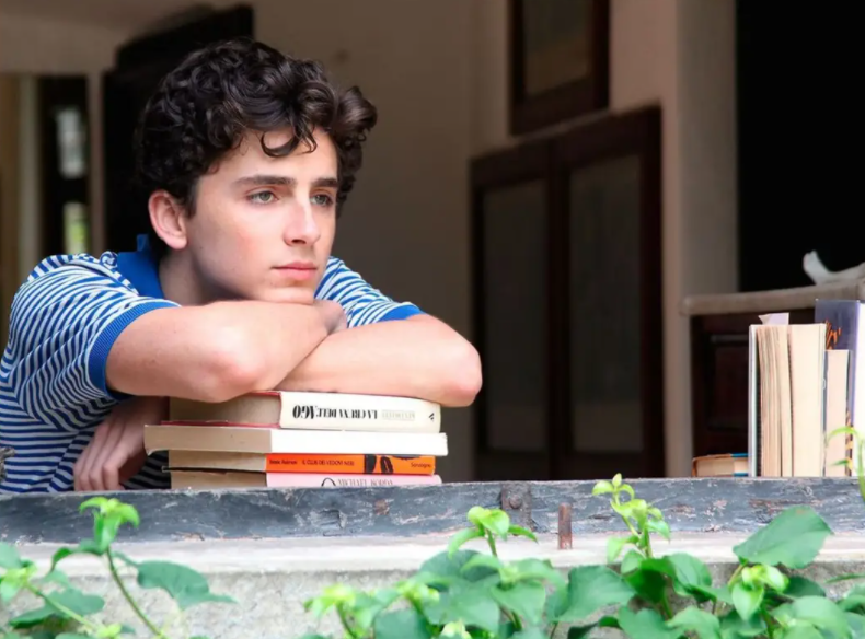 Timothee Chalamet as Elio Perlman in Luca Guadagnino's romantic drama Call Me by Your Name