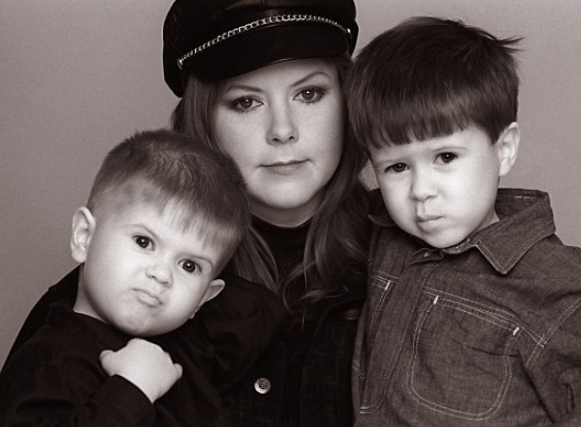 Kirsty MacColl With Her Child