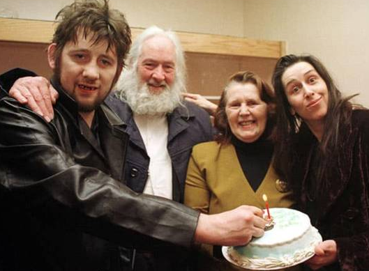 Shane MacGowan With His Parents