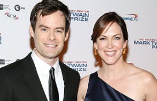 Maggie Carey With Her Ex-Husband Bill Hader