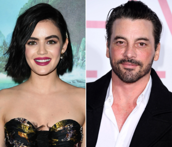 Lucy Hale and her boyfriend, Skeet Ulrich