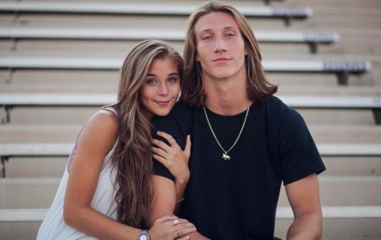 Marissa With Her Boyfriend, Trevor Lawrence