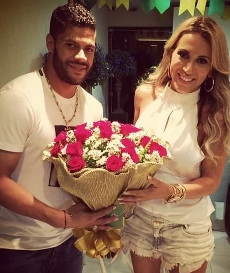Hulk With His Ex-Wife, Iran Souza