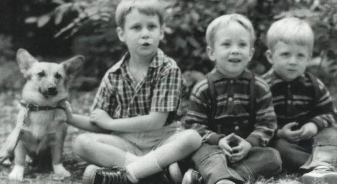 Tom Steyer With His Siblings In Childhood