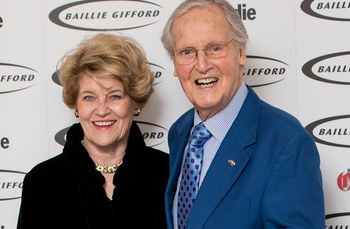 Nicholas Parsons With His Wife Ann Renolds