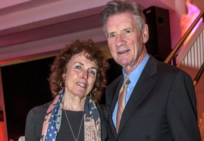 Michael Palin With His Wife