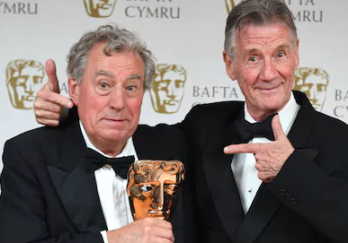 Michael Palin With Terry Jones