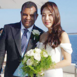 Tony Fernandes With His Wife, Chloe