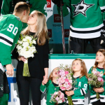 Jason Spezza With His Wife And Childrens