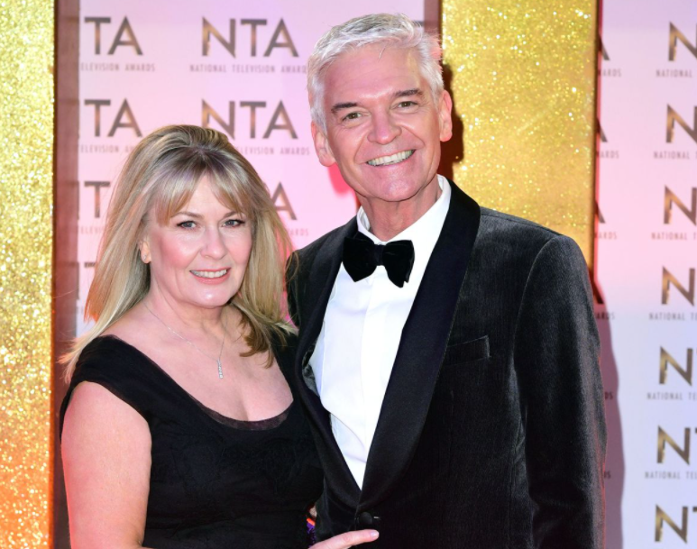 Phillip Schofield and his wife, Stephanie Lowe