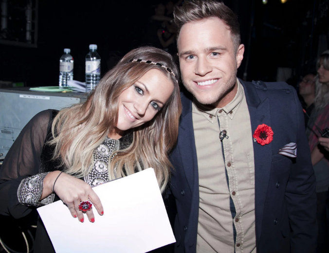 Olly Murs With Caroline Flack