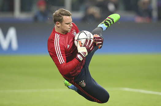 Manuel Neuer Saving The Ball