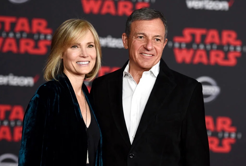 Bob Iger and his wife, Willow Bay