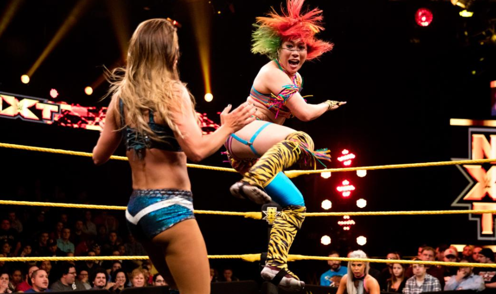 Asuka Against the Opponent