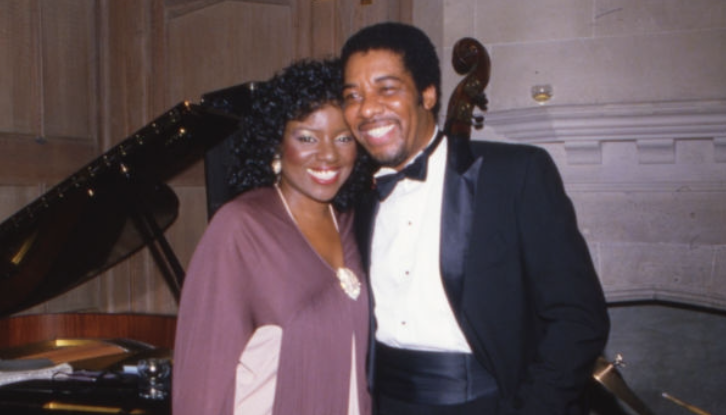 Gloria Gaynor with her ex-husband, Linwood Simom