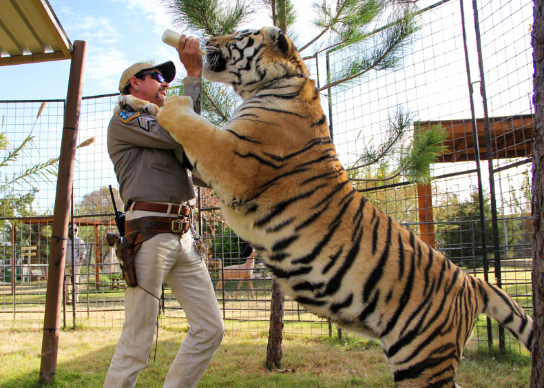 Joe Exotic With The Tiger King