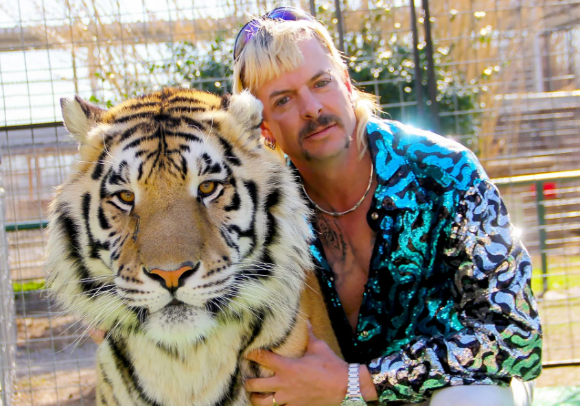 Joe Exotic With Tiger