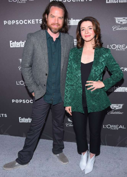 Caterina With Her Husband Rob Giles