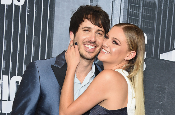 Kelsea Ballerini and her husband Morgan Evans