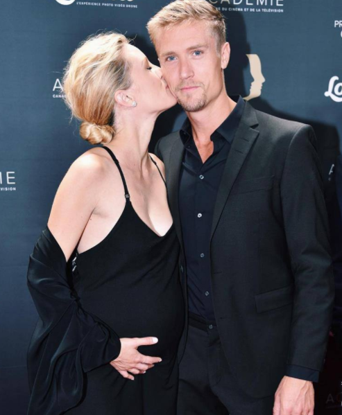 Evelyne Brochu Pregnant with her boyfriend Nicolas Schirmer 