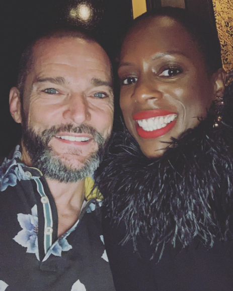 Fred Sirieix with his Fruitcake (Girlfriend)