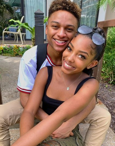 Andre Swilley With His Girlfriend Gabby Morrison