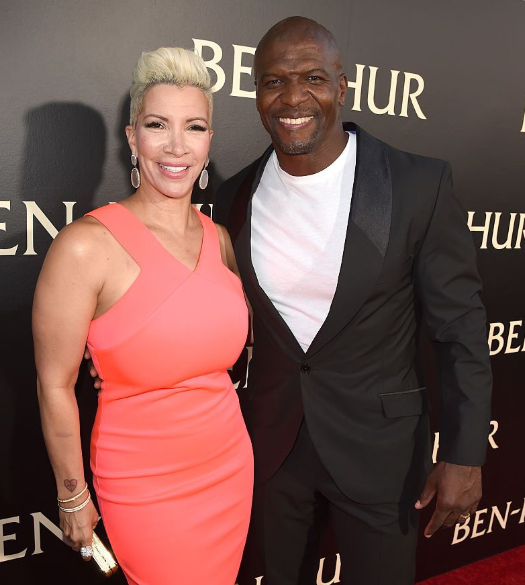 Rebecca King-Crews and her husband; Terry Crews