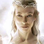 Cate Blanchett as Galadriel in The Hobbit